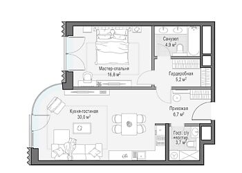 Квартира с панорамными окнами