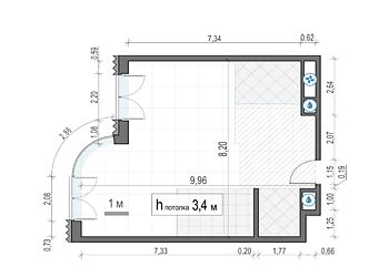 Квартира с панорамными окнами