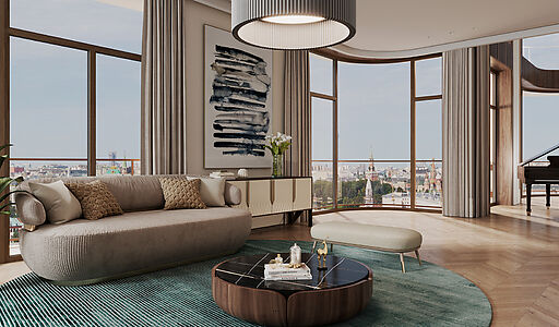 Квартира с панорамными окнами