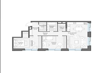 Квартира в клубном особняке