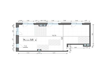 Просторная квартира в Ильинка 3/8