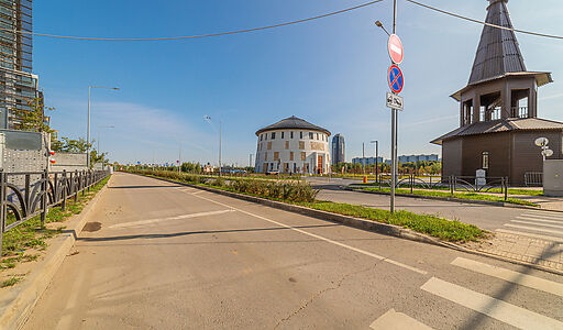 Квартира с патио в ЖК у воды