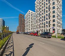 Квартира с патио в ЖК у воды