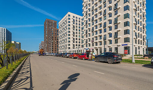 Квартира с патио в ЖК у воды