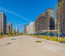 Квартира с патио в ЖК у воды