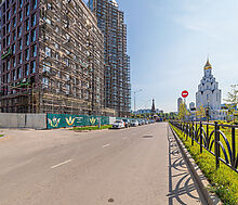 Квартира с патио в ЖК у воды