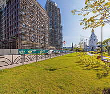 Квартира с патио в ЖК у воды