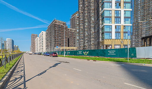 Квартира с патио в ЖК у воды