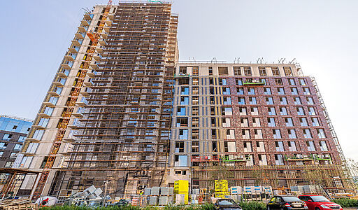 Квартира с патио в ЖК у воды