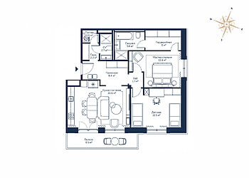 Апартаменты в Ривер Ризиденс