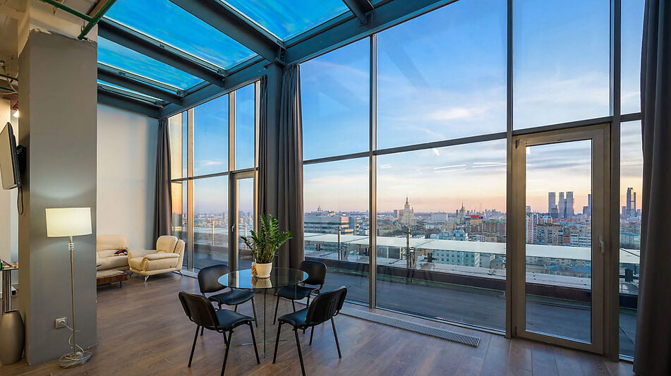 Видовой пентхаус на Тверской