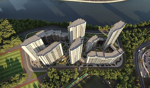 Квартира с видом на реку