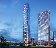 Видовая квартира в ЖК Феймос