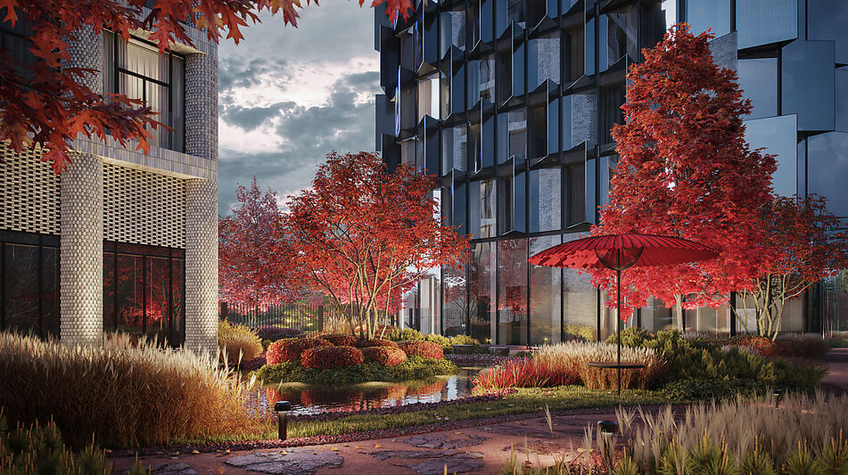 Видовая квартира в ЖК Феймос