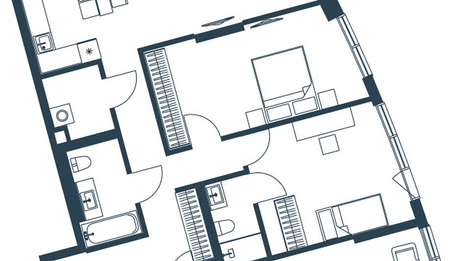 Новая квартира в ЖК Aquatoria