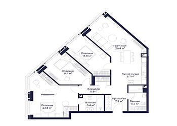 Квартира под ключ ЖК JOIS