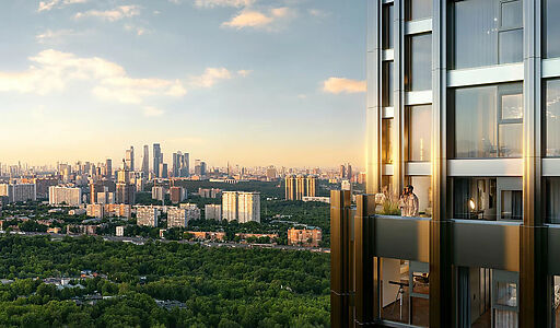 Квартира в ЖК SET у реки Сетунь