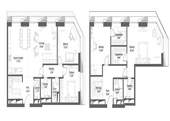Готовая квартира в ЖК D1