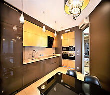 Панорамная дизайнерская квартира