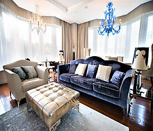 Панорамная дизайнерская квартира