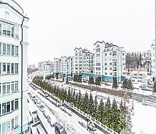 Панорамная дизайнерская квартира