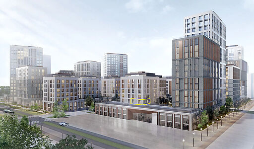 Квартира у наб. Марка Шагала