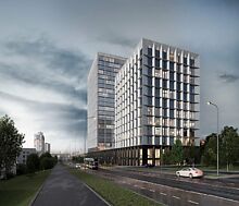 Офис c панорамным видом