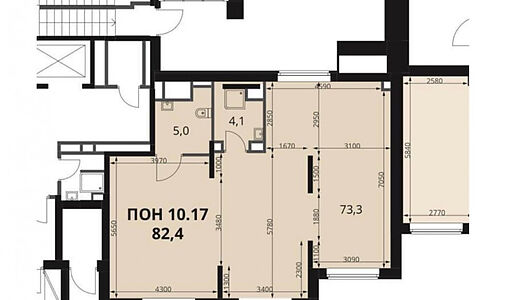 Помещение в ЖК комфорт плюс