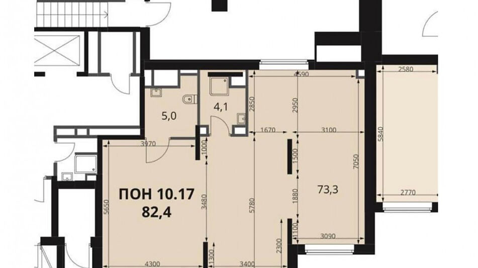 Помещение в ЖК комфорт плюс