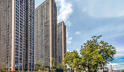 Стильная Евро3 с панорамой Москвы