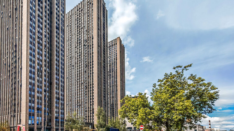 Стильная Евро3 с панорамой Москвы