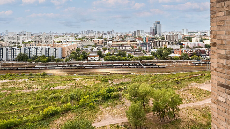 Стильная Евро3 с панорамой Москвы