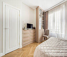 Стильная Евро3 с панорамой Москвы