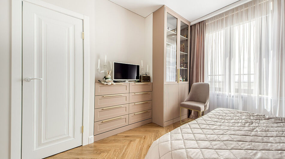 Стильная Евро3 с панорамой Москвы