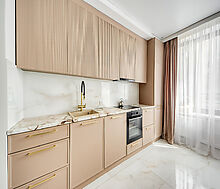 Стильная Евро3 с панорамой Москвы