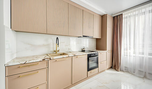 Стильная Евро3 с панорамой Москвы