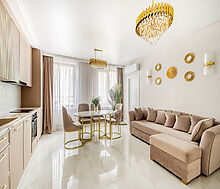 Стильная Евро3 с панорамой Москвы