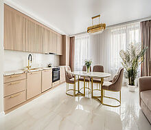 Стильная Евро3 с панорамой Москвы