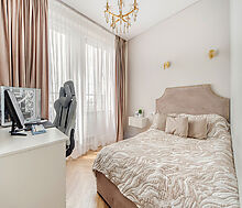 Стильная Евро3 с панорамой Москвы