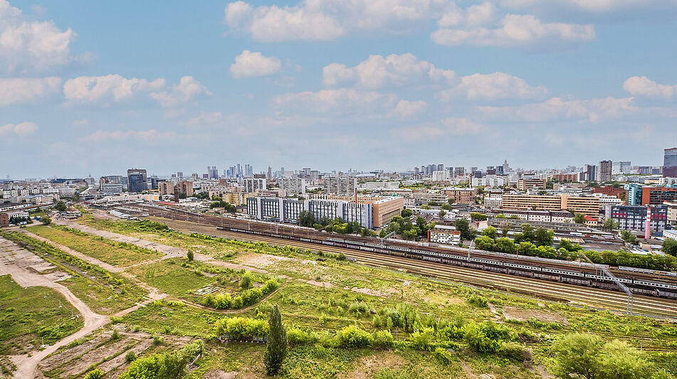 Стильная Евро3 с панорамой Москвы